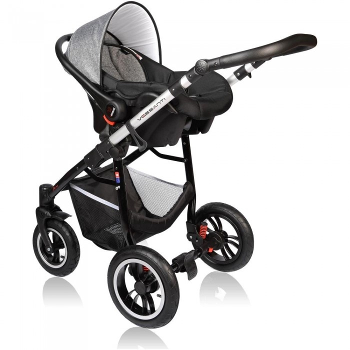 Carucior VESSANTI Crooner Prestige 3 in 1 - Gray [14]