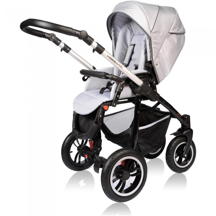 Carucior VESSANTI Crooner Prestige 3 in 1 - Light Gray [7]