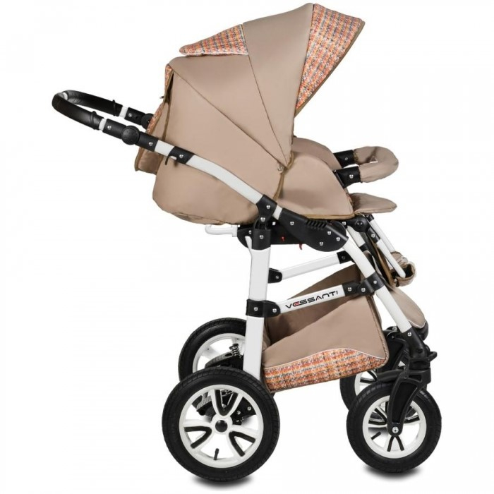 Carucior VESSANTI Flamingo Easy Drive 3 in 1- Beige [4]