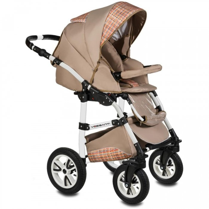 Carucior VESSANTI Flamingo Easy Drive 3 in 1- Beige [3]