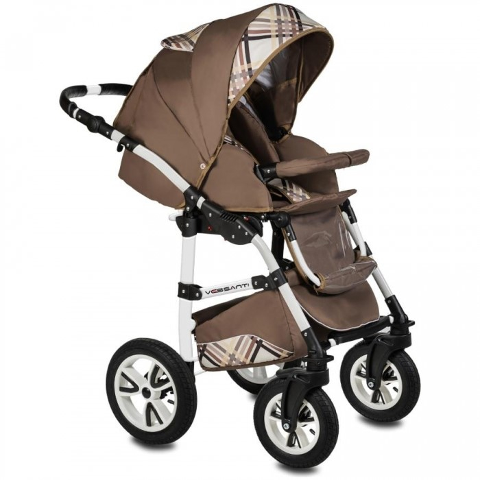 Carucior VESSANTI Flamingo Easy Drive 3 in 1 - Brown [4]
