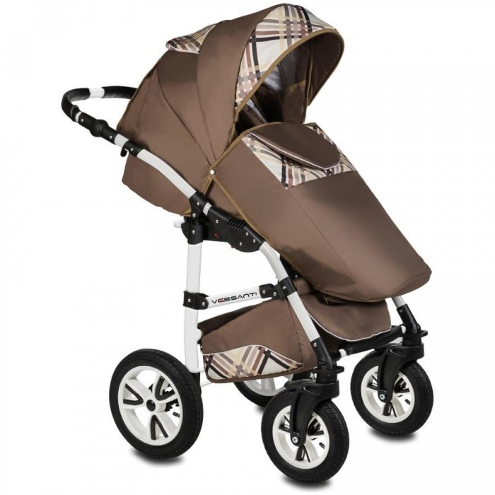 Carucior VESSANTI Flamingo Easy Drive 3 in 1 - Brown [5]