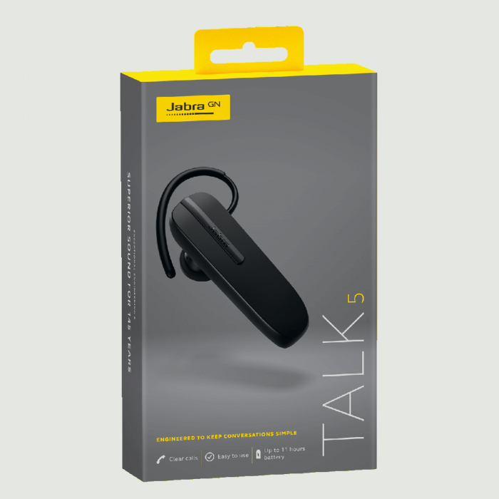 Casca bluetooth Jabra Talk 5, Black [4]