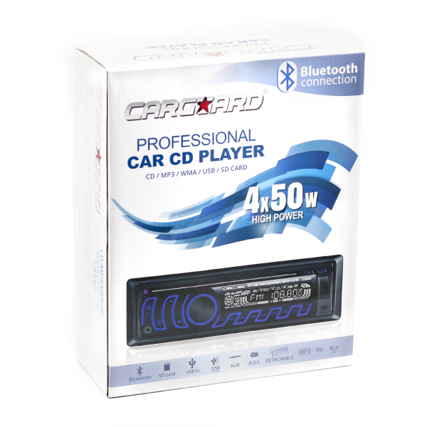 CD MP3 player auto cu BLUETOOTH, butoane in 7 culori diferite, FM, USB card SD, AUX IN [11]