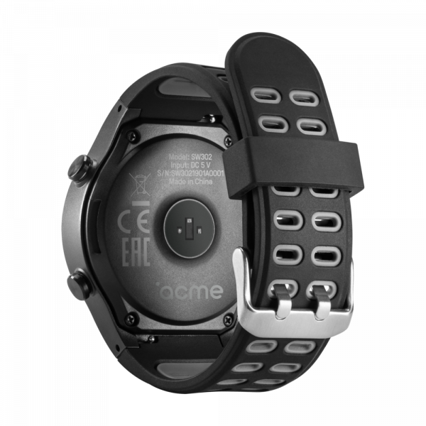 Ceas smartwatch Acme SW302, HR, GPS, Black [5]
