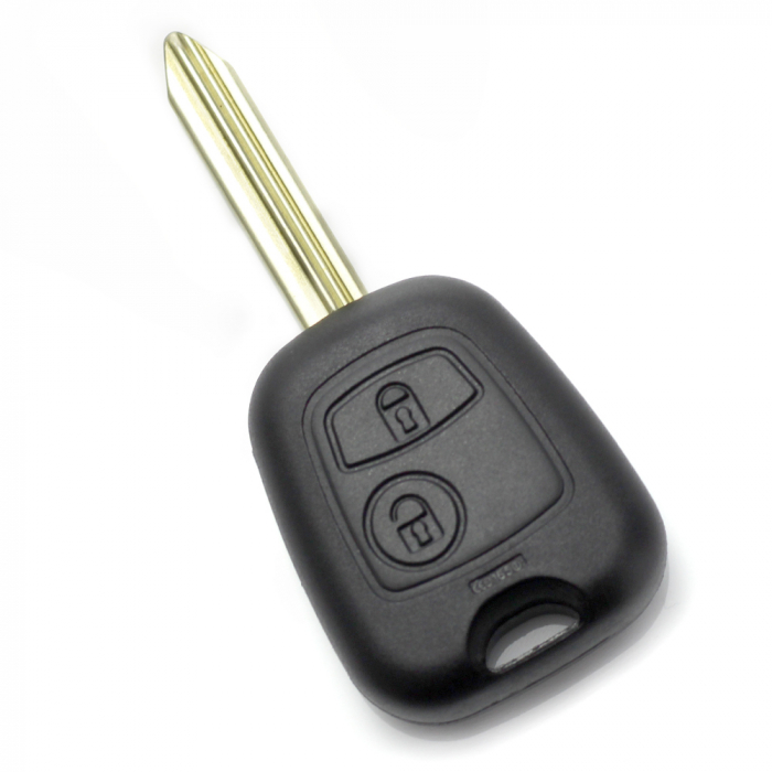 Citroen / Peugeot - Carcasa cheie cu 2 butoane [1]