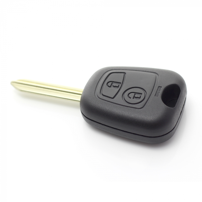 Citroen / Peugeot - Carcasa cheie cu 2 butoane [9]