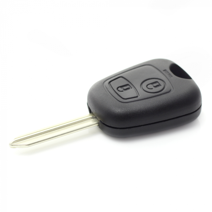 Citroen / Peugeot - Carcasa cheie cu 2 butoane [2]