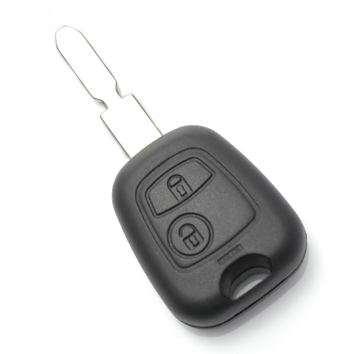 Citroen / Peugeot - Carcasa cheie cu 2 butoane [1]