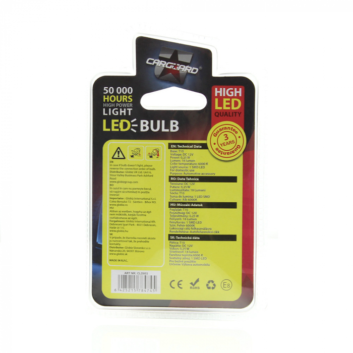 LED auto CLD003 pentru iluminat interior, portbagaj, canbus normal [5]