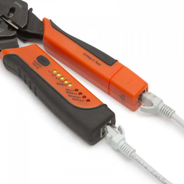 Cleste de sertizat multifunctional, dezizolat si debitat – cu tester verificare sertizare si afisaj cu LED - HANDY [3]