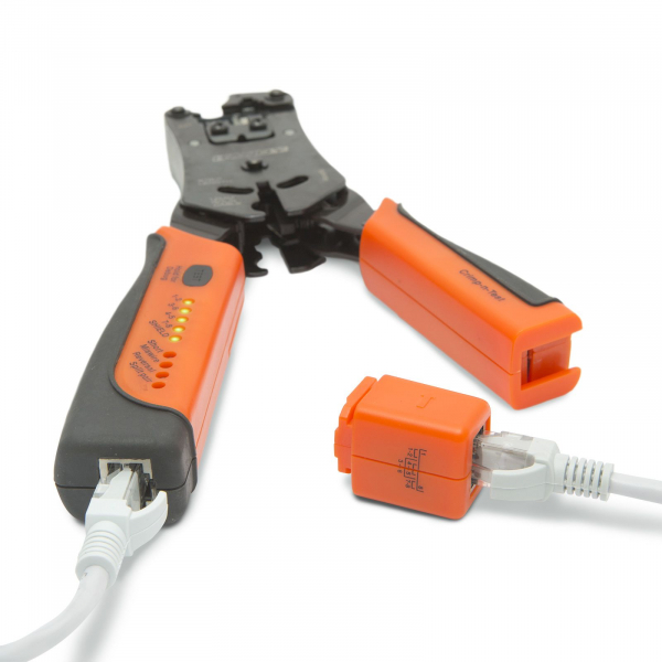 Cleste de sertizat multifunctional, dezizolat si debitat – cu tester verificare sertizare si afisaj cu LED - HANDY [4]