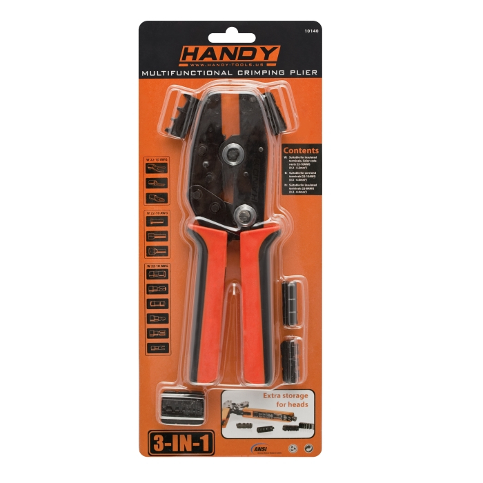 Cleste de sertizat universal 3 in 1 cu 3 profile schimbabile [4]