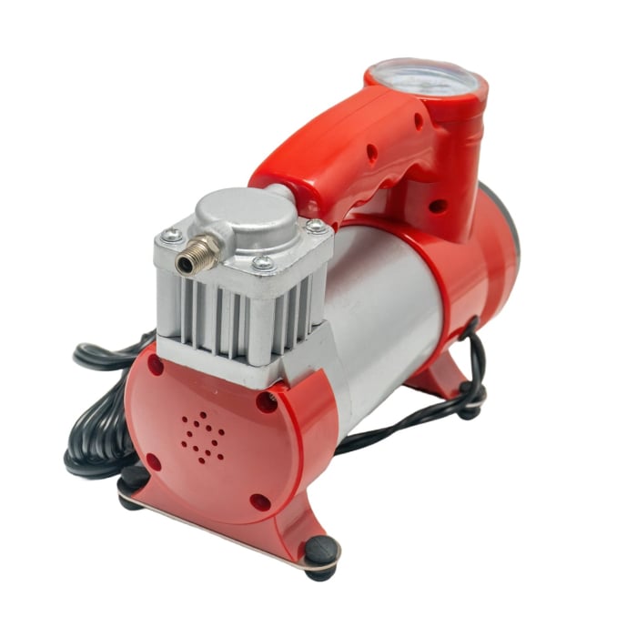 Compresor auto 12V Carguard – 30 L/min – 150 PSI – carcasă metal + LED frontal [2]