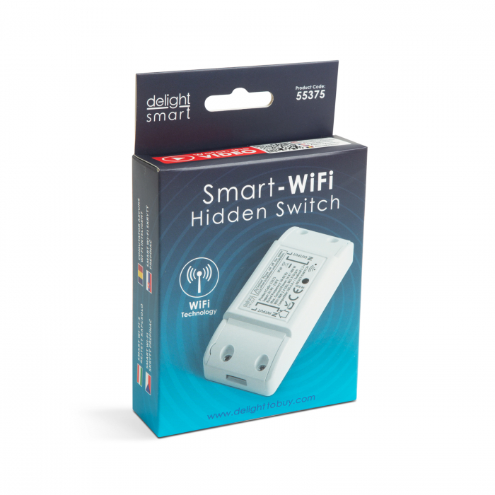 Releu Wi-Fi inteligent - 90-250V, 16A - compatibil Amazon Alexa, Google Home, IFTTT [2]