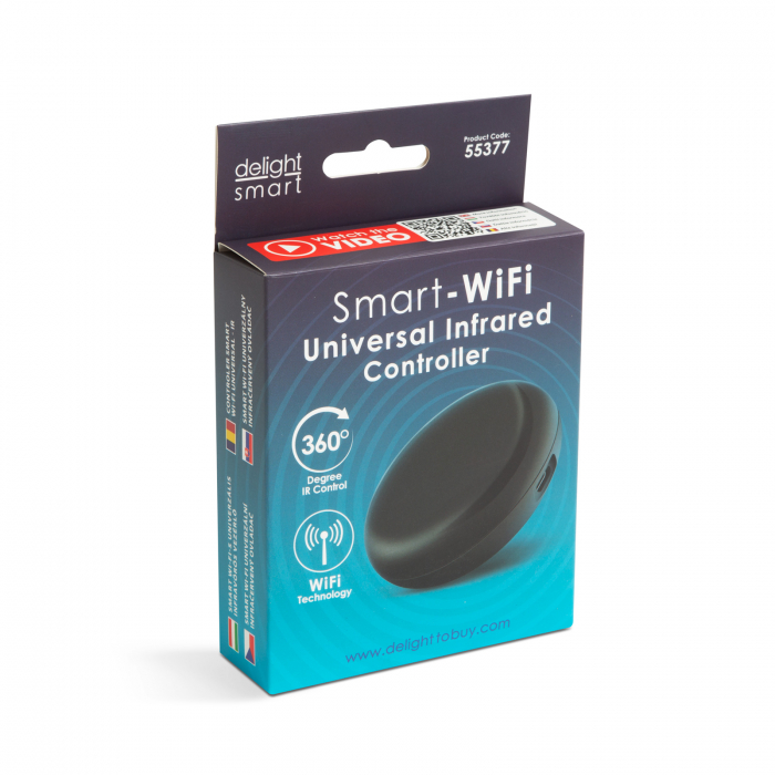 Telecomanda universala cu infraroșu Smart Wi-Fi - Amazon Alexa, Google Home si IFTTT [3]