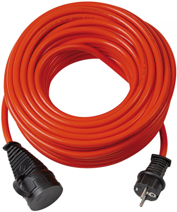Cordon prelungitor Brennenstuhl BQ, IP44, 10m, IP44, H07BQ-F 3G1,5 - Rosu [1]
