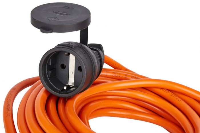 Cordon prelungitor Brennenstuhl BREMAXX , IP44, 20m, IP44, AT-N07V3V3-F 3G1,5 - Portocaliu [2]