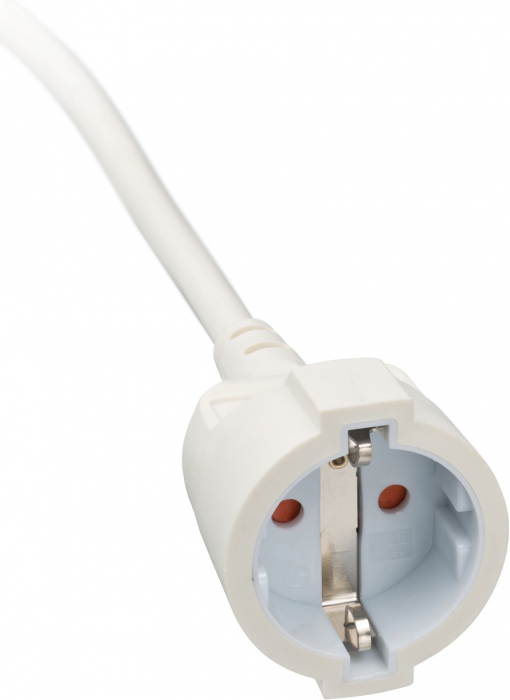 Cordon Prelungitor Brennenstuhl cu cap plat, 2m - Alb [2]