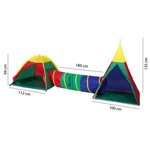 Cort de joaca 3 în 1 Ecotoys 8703 [5]