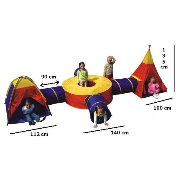Cort de joaca 7 în 1 Ecotoys 8905 [6]