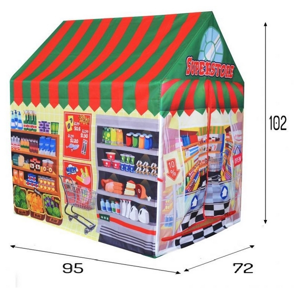 Cort de joaca Ecotoys Supermarket 8167 [3]