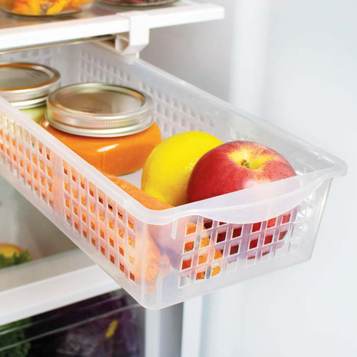 Cos pentru frigider - pentru pastrarea legumelor si fructelor - 41 x 16 x 9,5 cm | DELIGHT [1]