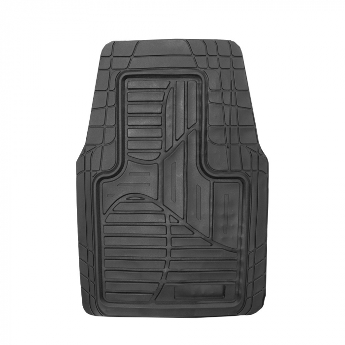 Covorașe auto PVC universale ajustabile groase și aderente Carguard – 72 x 47 cm / 71 x 43,5 cm – negru [3]