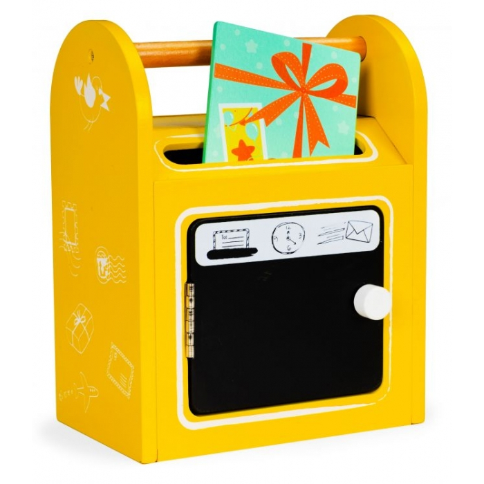 Cutie pentru scrisori din lemn pentru copii Ecotoys 2623 [5]