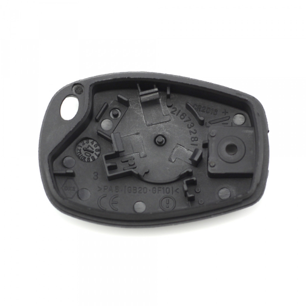 Dacia / Renault - Carcasa cheie cu 2 butoane și suport inox pentru baterie [4]