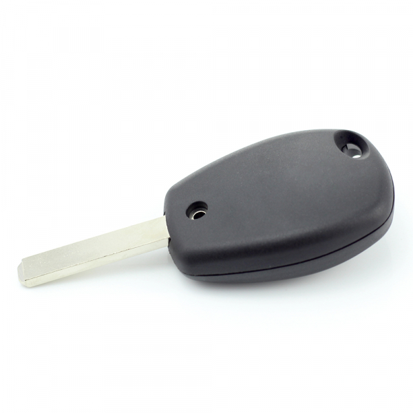 Dacia / Renault - Carcasa cheie cu 2 butoane si suport baterie din inox [9]