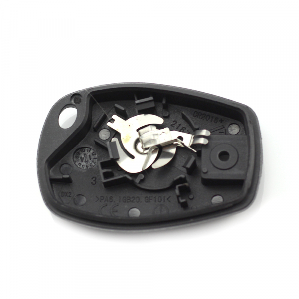 Dacia / Renault - Carcasa cheie cu 2 butoane si suport baterie din inox [3]