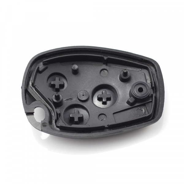 Dacia / Renault - Carcasa cheie cu 3 butoane si suport baterie din inox [4]