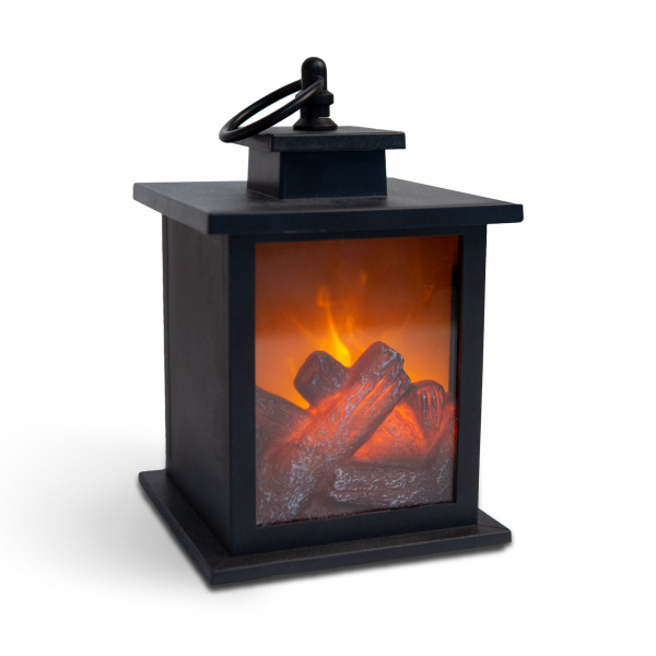 Decoratie Craciun model mini semineu cu LED [2]