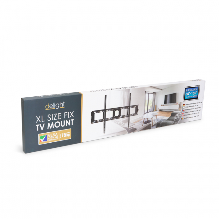 Consola suport fix de perete pentru TV, 60”- 100\" - Delight [2]