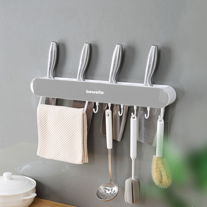 Sistem multifuncțional de depozitare cu 7 cârlige - 35 cm [2]