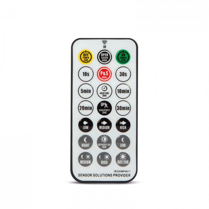 Detector senzor de miscare cu telecomanda - 360° - max 10 m - max 2000W - IP65 [4]