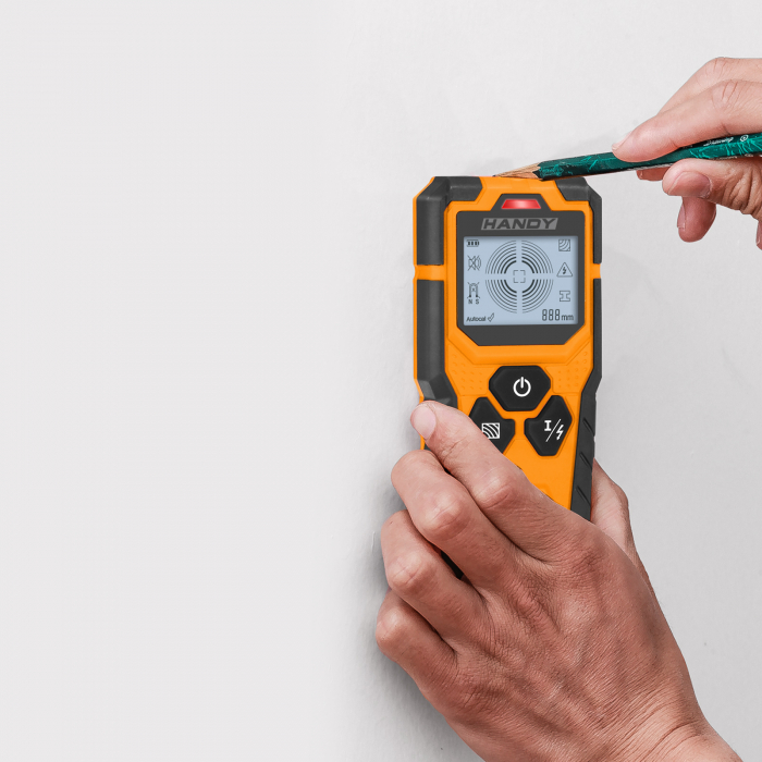 Aparat digital de detectie cabluri electrice in perete adancime 10 cm - Handy [3]