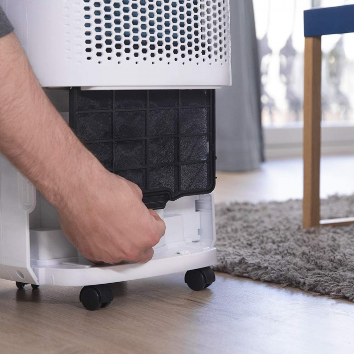 Dezumidificator si Purificator de aer 2in1 Cecotec BigDry 5000 Advance Connected, Smart, 12L 24h, rezervor 2.2l, Display LED, Silentios, Control Touch si Aplicatie [5]