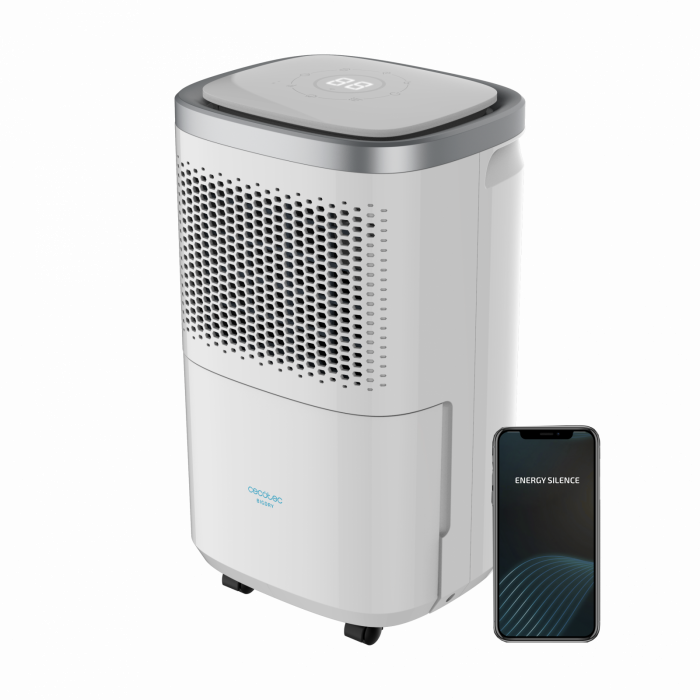 Dezumidificator si Purificator de aer 2in1 Cecotec BigDry 5000 Advance Connected, Smart, 12L 24h, rezervor 2.2l, Display LED, Silentios, Control Touch si Aplicatie [3]