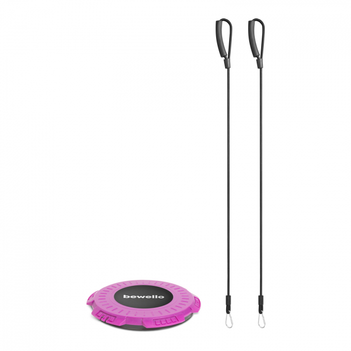 Disc Twister pentru fitness - cu coardă de cauciuc - 29 cm - BEWELLO [4]
