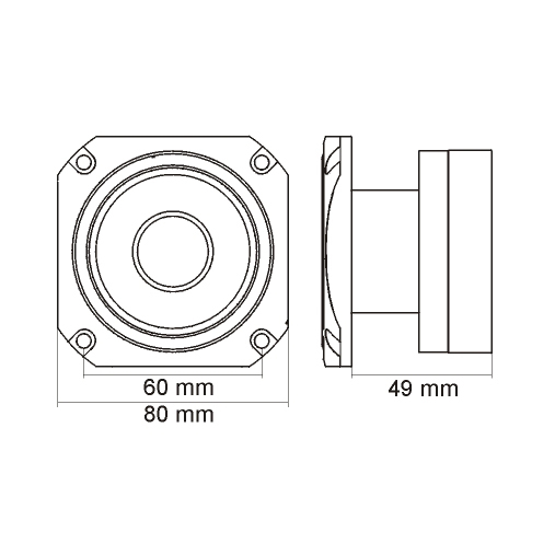 Difuzor Tweeter 1" | 100/200W | 8 Ohm [2]
