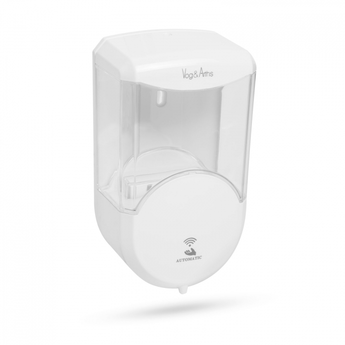 Dozator automat de săpun lichid Vog und Arths - 600 ml - de perete, cu baterie - alb [5]