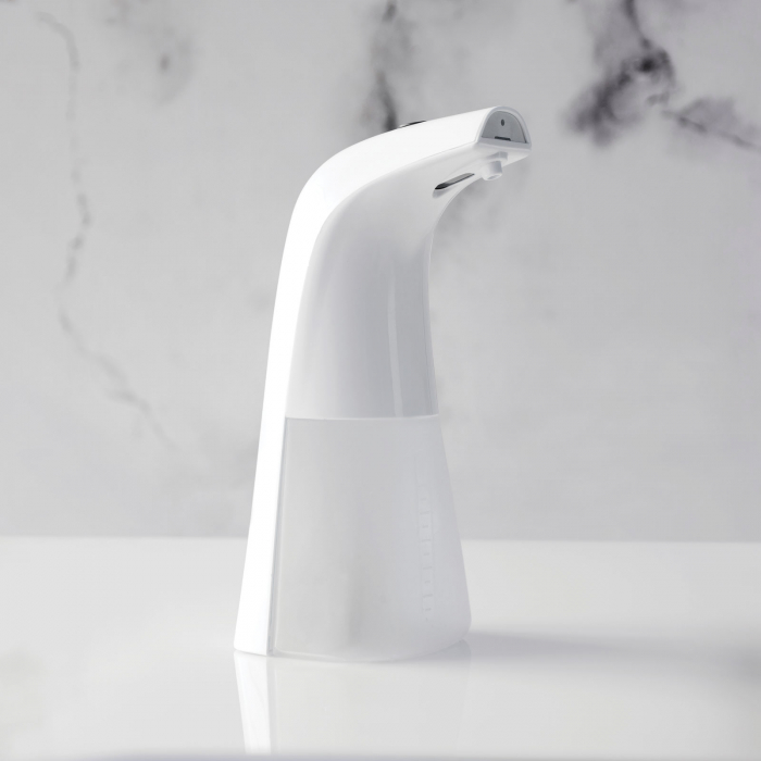 Dozator de săpun lichid spumant Vog und Arths - 250 ml, independent sau cu fixare pe perete - baterii/ USB [2]