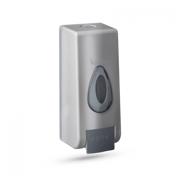 Dozator manual de săpun lichid Vog und Arths - 350 ml, de perete - argintiu [4]