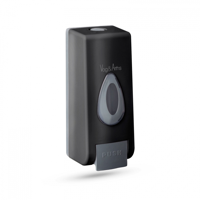 Dozator manual de săpun lichid Vog und Arths - 350 ml, de perete - negru [4]
