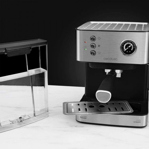 Espressor profesional Cecotec Power Espresso 20 Professionale, 850 W, 20 bar, 1.5 l, indicator luminos [3]