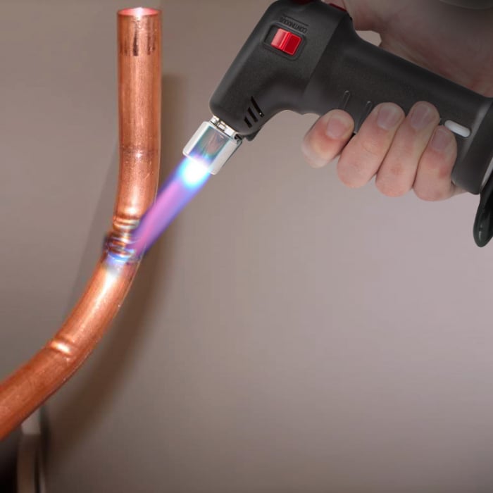 Torță de bucătărie pentru flambat / Torță cu gaz tip autogen, rezervor reincarcabil [3]