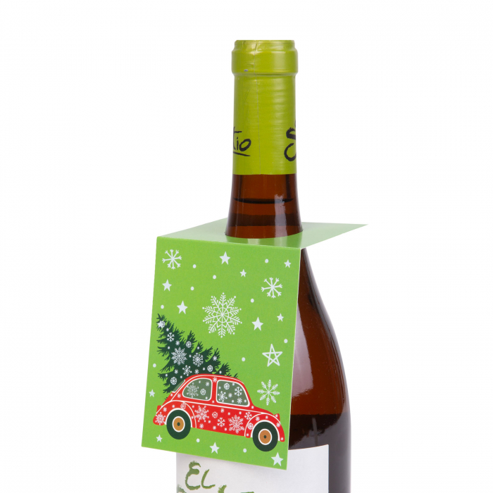 Felicitare de pus pe sticle - 6 buc / pachet [2]