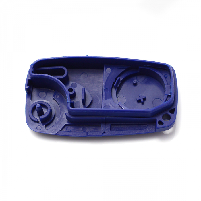 Fiat - Carcasa cheie tip briceag, 2 butoane, albastru [4]